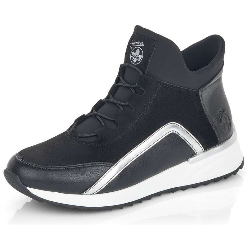 Dámska členková obuv RIEKER X8083-00 čierna W4 18765668