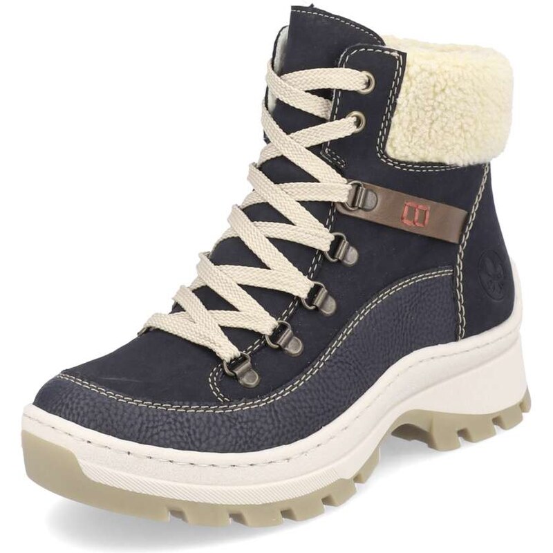 Dámska členková obuv RIEKER X9338-14 modrá W5 48666999