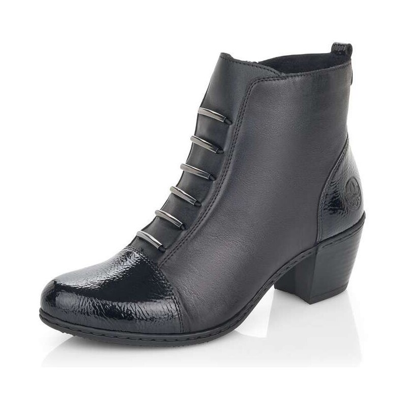 Dámska členková obuv RIEKER Y2162-00 čierna W4 18477577