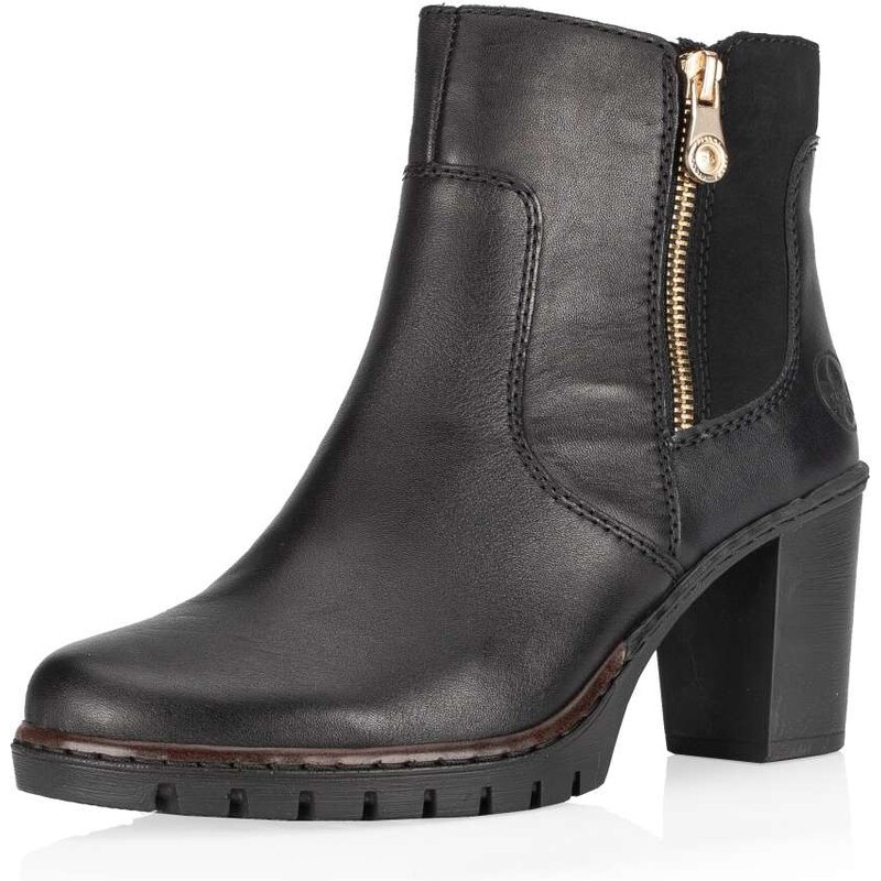 Dámska členková obuv RIEKER Y2557-00 čierna W4 44428702