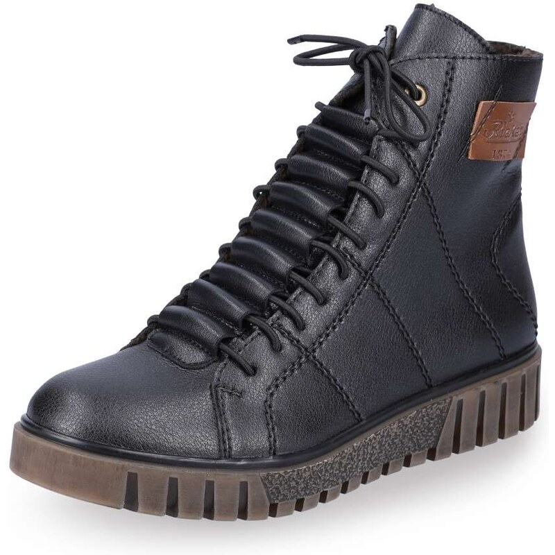 Dámska členková obuv RIEKER Y3421-00 čierna W5 50270068