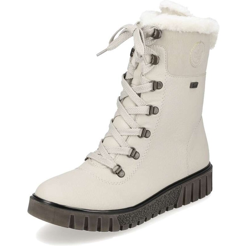 Dámska členková obuv RIEKER Y3424-60 béžová W5 64355019