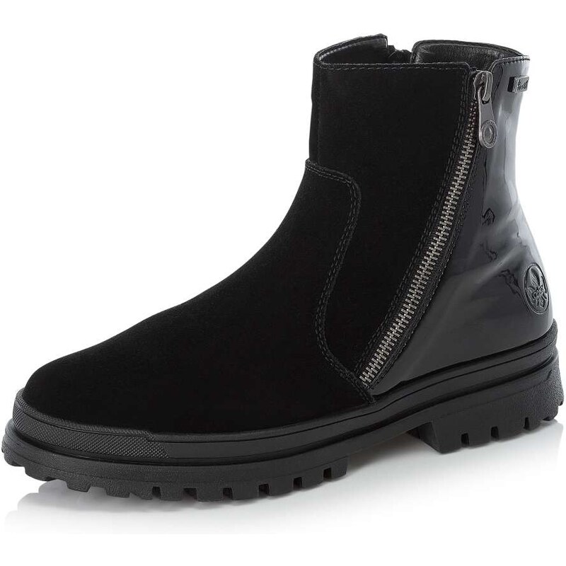 Dámska členková obuv RIEKER Z5451-00 čierna W4 55393355