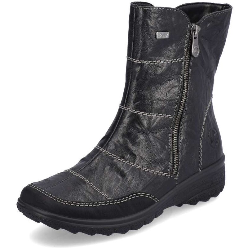 Dámska členková obuv RIEKER Z7055-00 čierna W4 45650633
