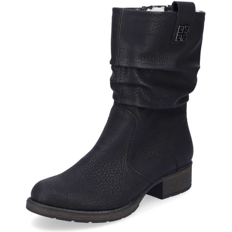 Dámska členková obuv RIEKER Z9583-00 čierna W5 15564224