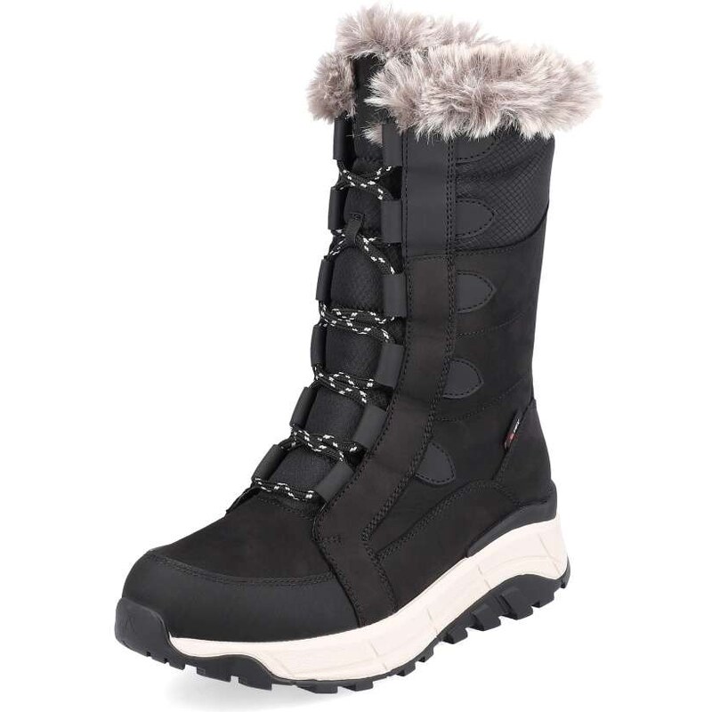 Dámske čižmy RIEKER W0070-00 čierna W5 44470626