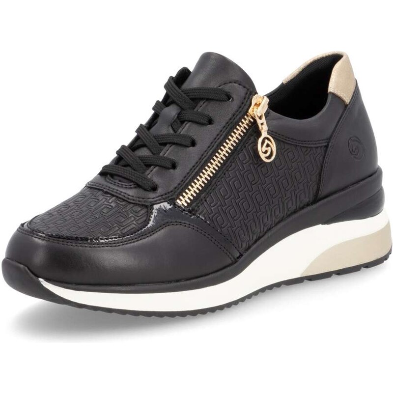 RIEKER Dámske tenisky REMONTE D2417-03 čierna W5 55294270