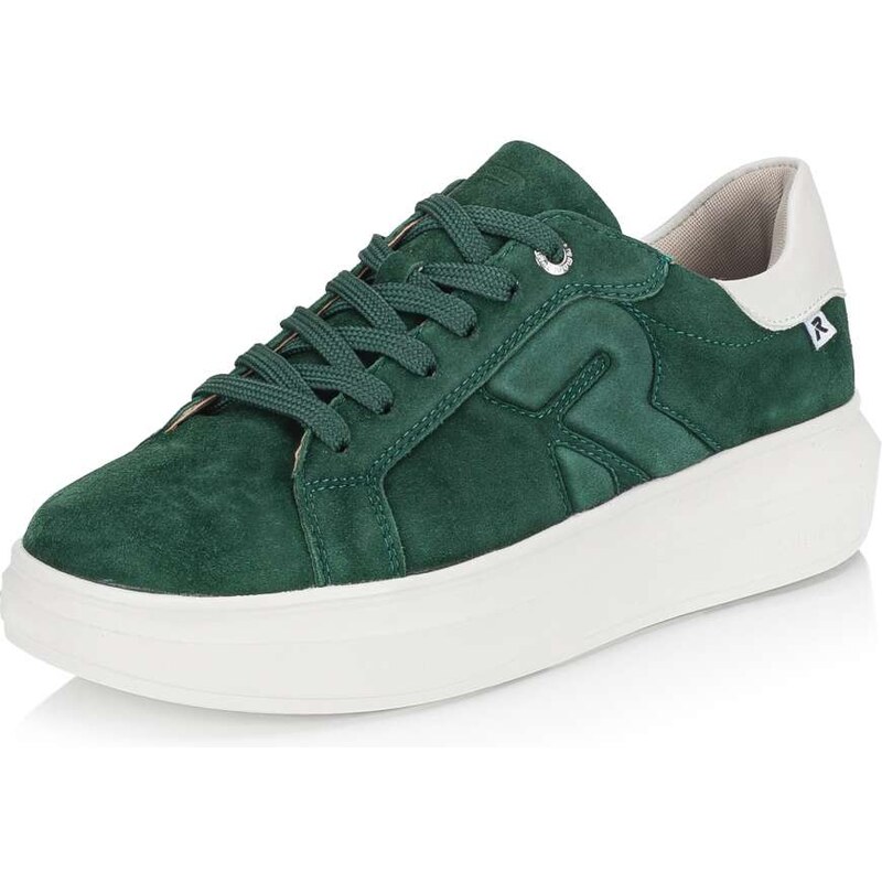 Dámske tenisky RIEKER REVOLUTION W1204-54 zelená W4 55294324