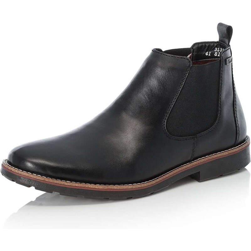 Pánska členková obuv RIEKER 35382-00 čierna W4 55294341