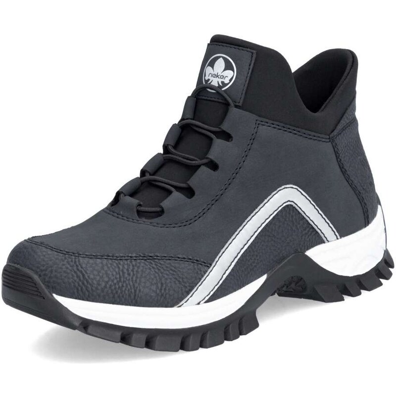 Dámska členková obuv RIEKER M9883-14 modrá W5 55294136