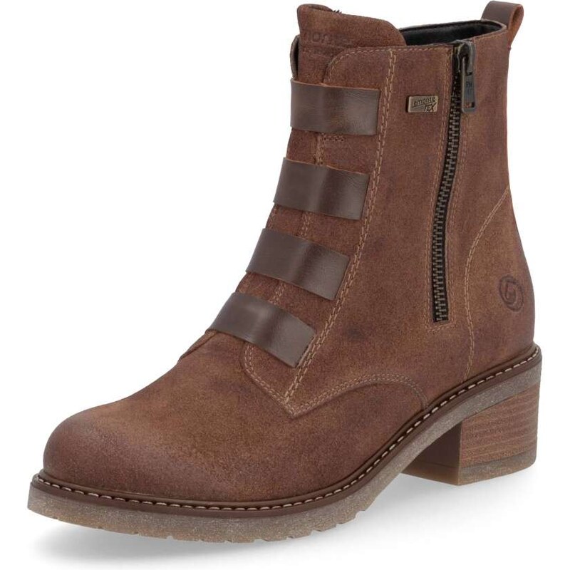 RIEKER Dámska členková obuv REMONTE D1A76-20 hnedá W4 55393291