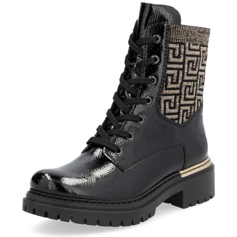 Dámska členková obuv RIEKER 72607-00 čierna W5 55512864