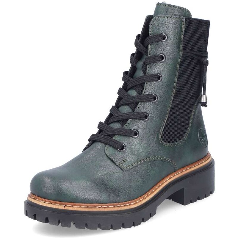 Dámska členková obuv RIEKER 72637-54 zelená W4 55951989