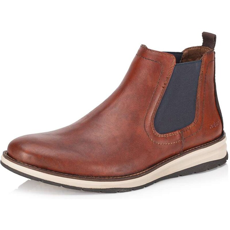 Pánska členková obuv RIEKER 14752-24 hnedá W4 55551872