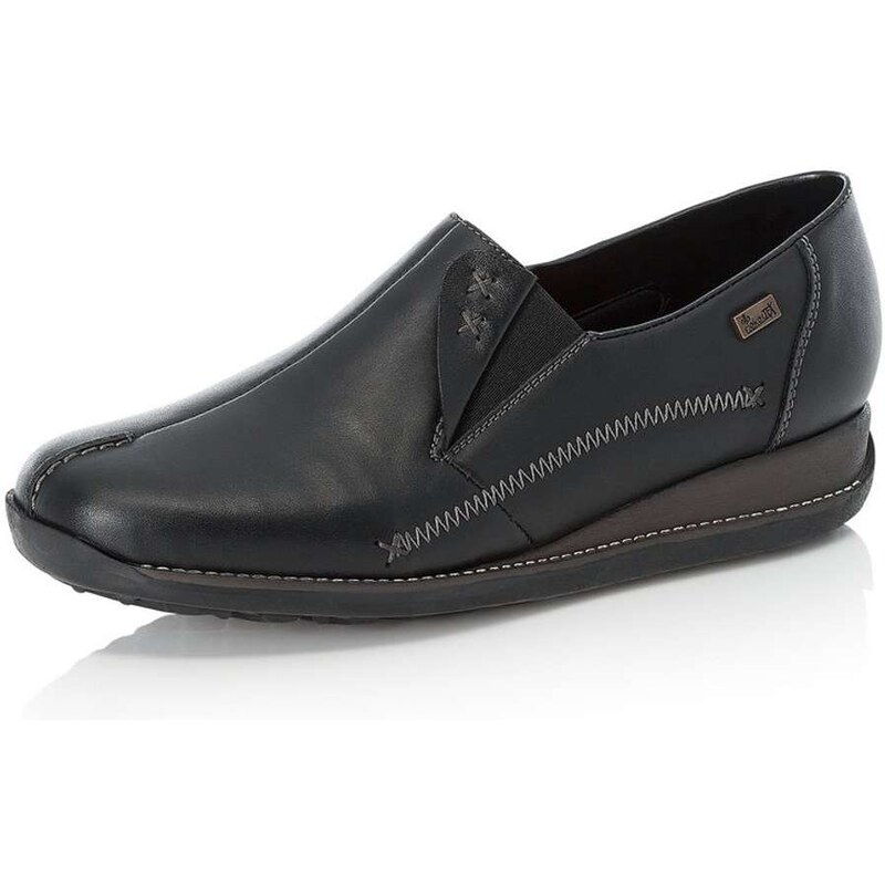 Dámske mokasíny RIEKER 44253-00 čierna S6 18683701