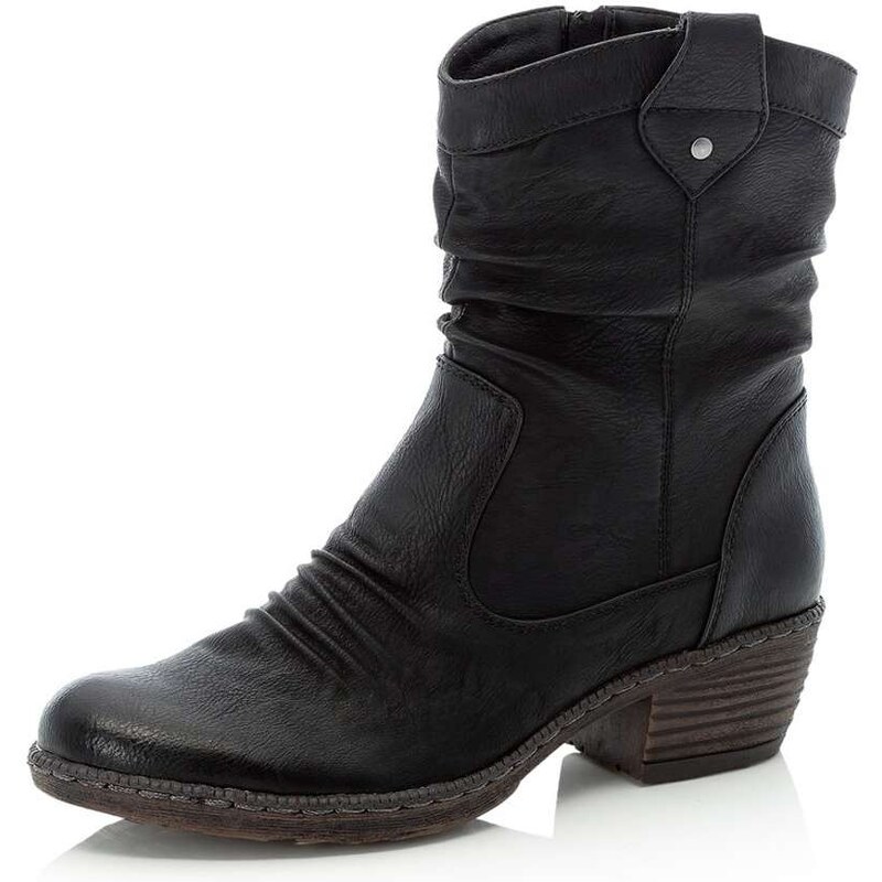 Dámska členková obuv RIEKER 93770-01 čierna W5 15563812