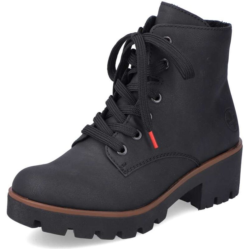 Dámska členková obuv RIEKER 79240-00 čierna W5 35980858