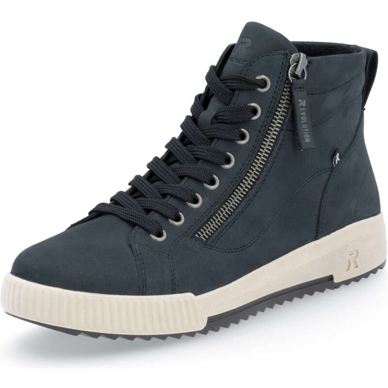 Dámska členková obuv RIEKER W0164-14 modrá W5 55715339