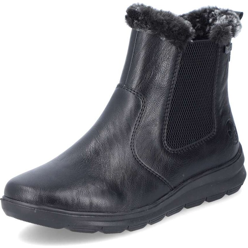 Dámska členková obuv RIEKER Z0061-00 čierna W5 55926906