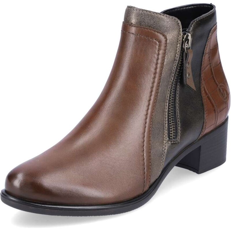 RIEKER Dámska členková obuv REMONTE R5172-23 hnedá W4 56134039