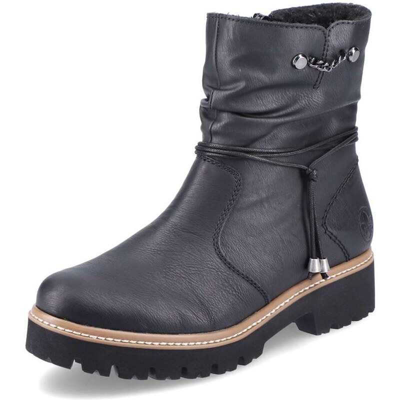 Dámska členková obuv RIEKER Z5770-00 čierna W4 35127427