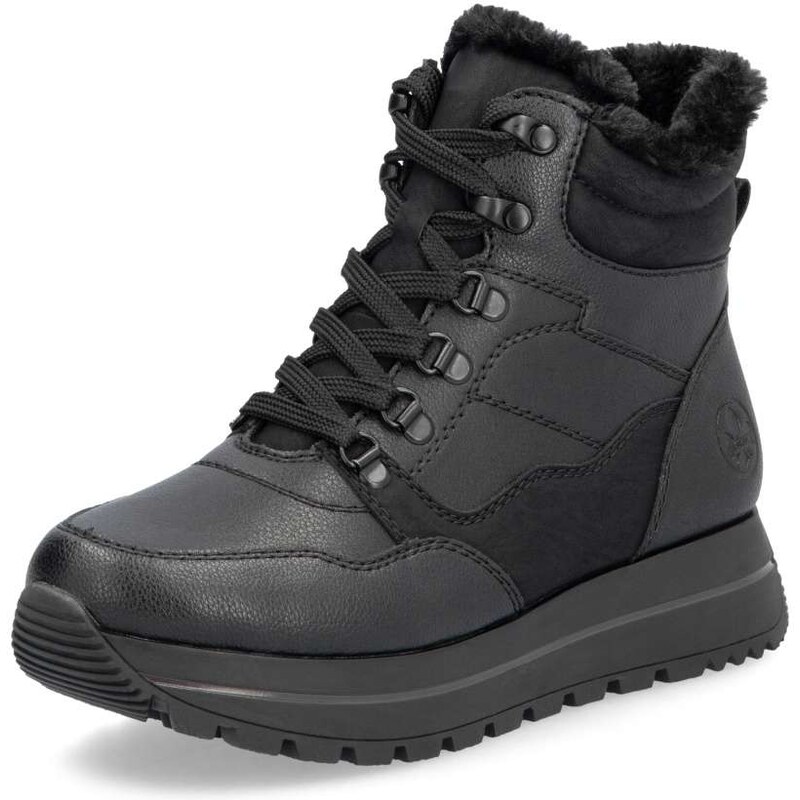 Dámska členková obuv RIEKER N4002-00 čierna W4 56453016