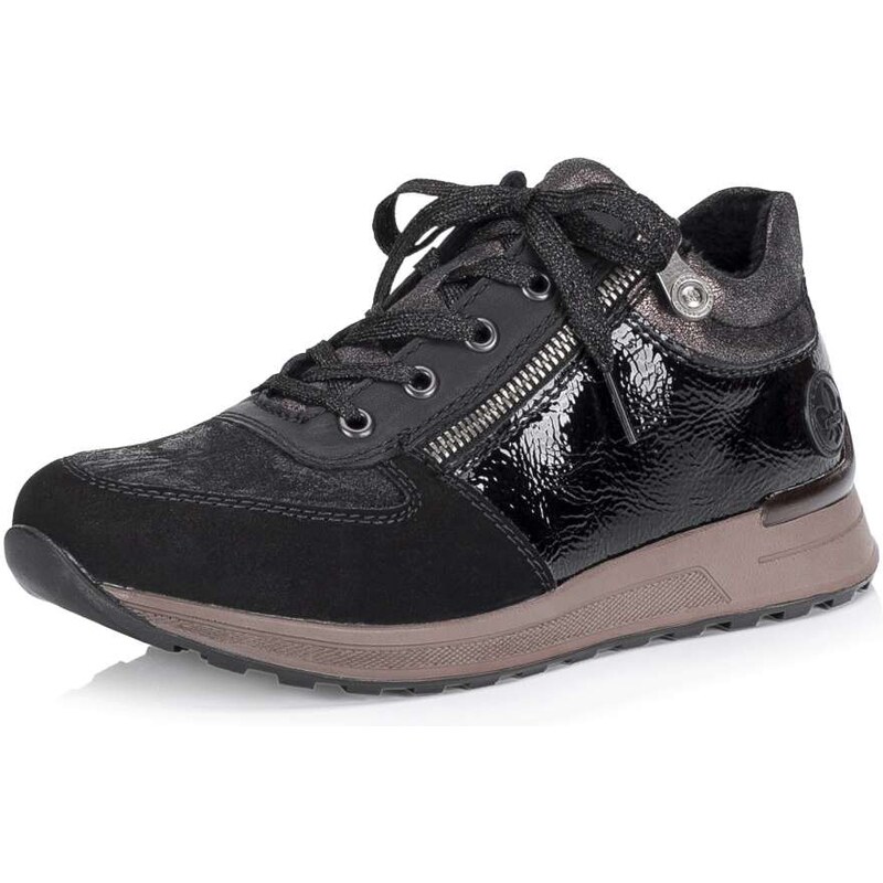 Dámska členková obuv RIEKER N1407-00 čierna W5 56555950
