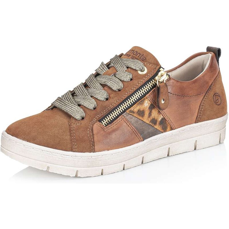 RIEKER Dámske tenisky REMONTE D5833-24 hnedá W4 56545443