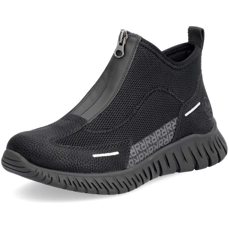 Dámska členková obuv RIEKER M5351-00 čierna W4 56578409