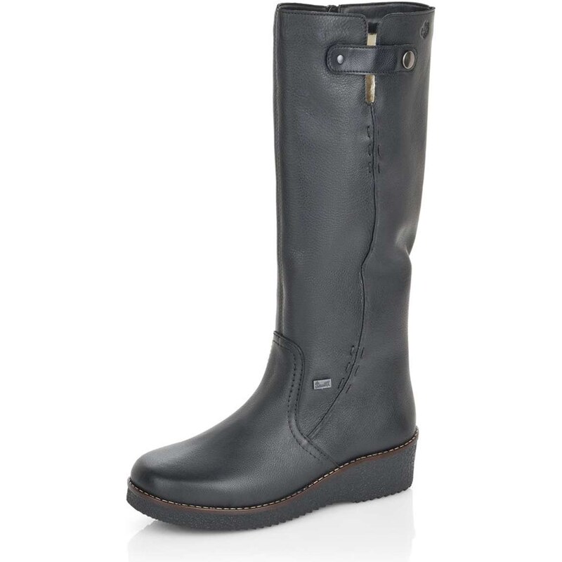Dámske čižmy RIEKER Y4680-00 čierna W4 56585885