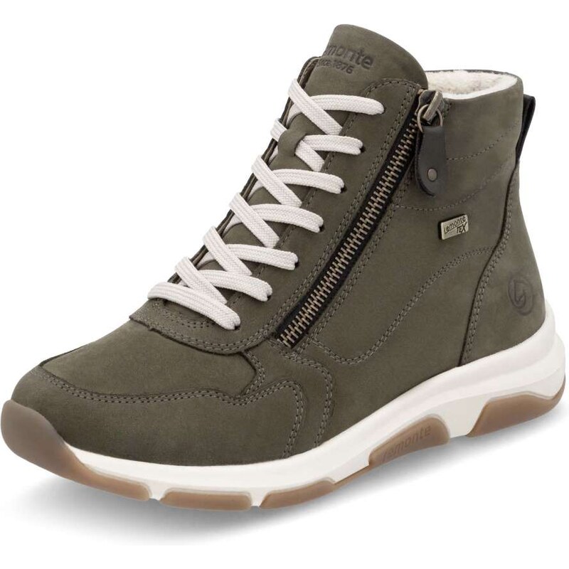 RIEKER Dámska členková obuv REMONTE D1S71-54 zelená W4 56645041