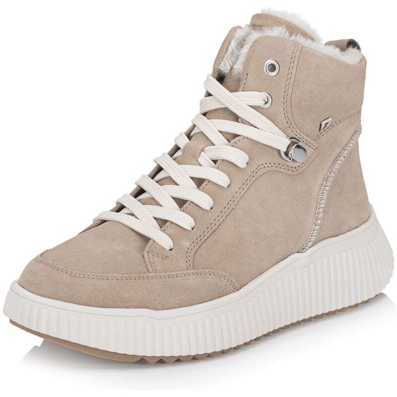 Dámska členková obuv RIEKER REVOLUTION W1771-62 béžová W4 56802876