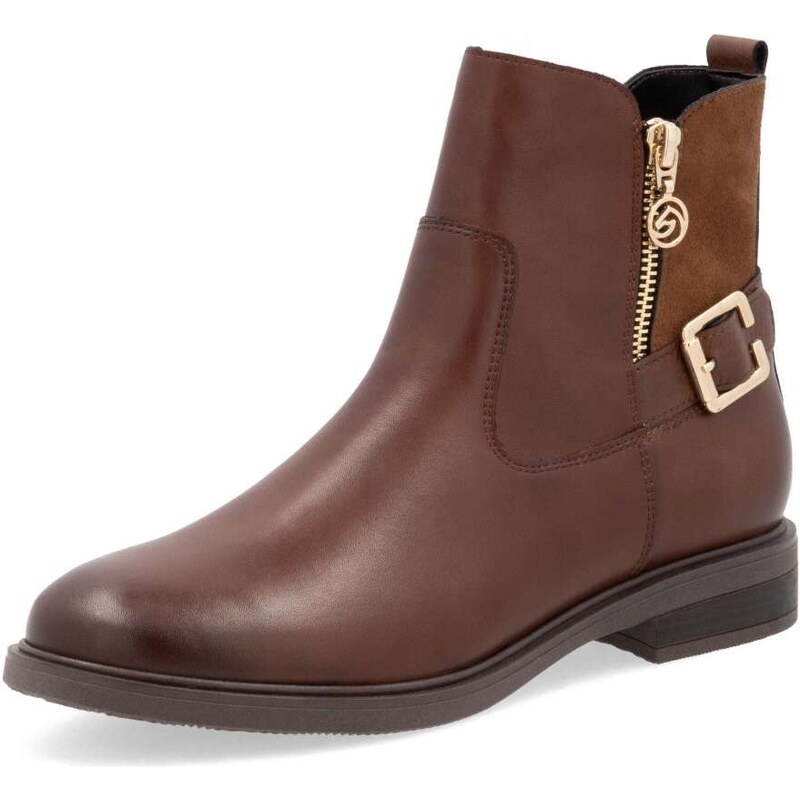 RIEKER Dámska členková obuv REMONTE D1U71-22 hnedá W4 57020262