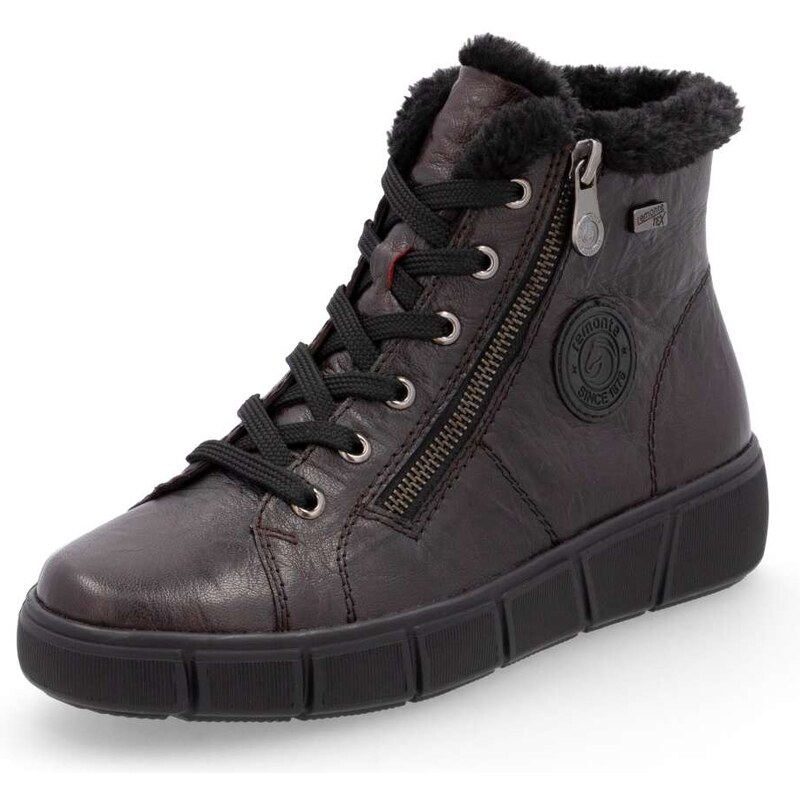 RIEKER Dámska členková obuv REMONTE D1T72-25 hnedá W4 57029286