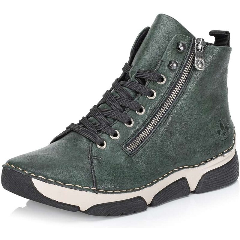Dámska členková obuv RIEKER 45920-54 zelená W5 57055743