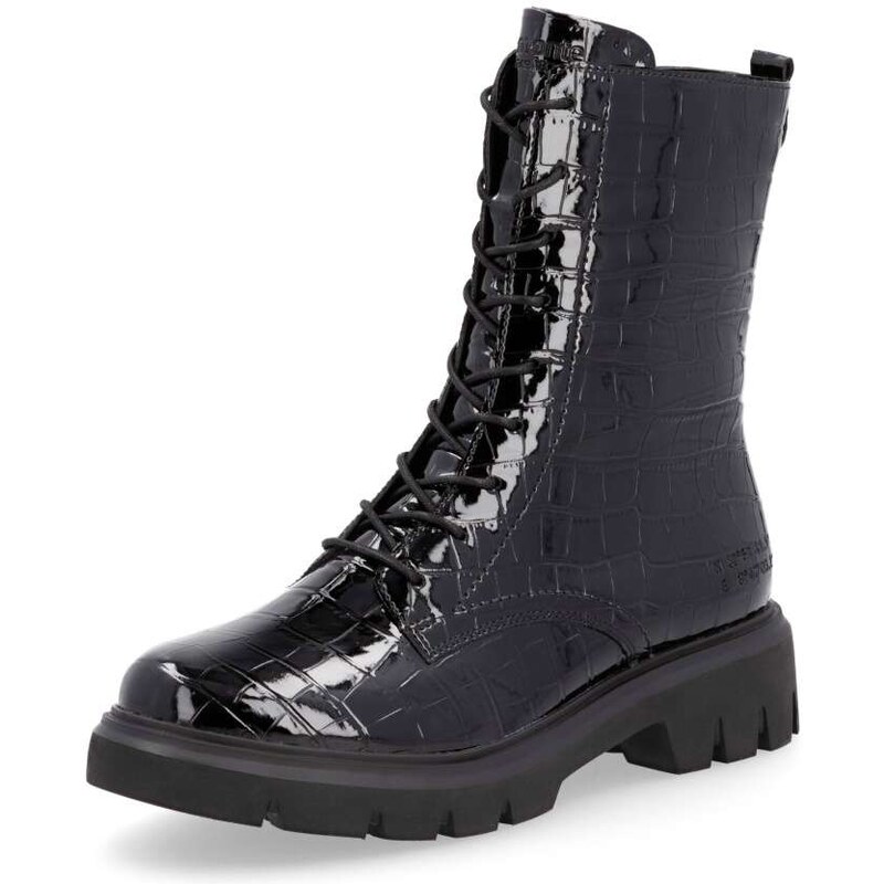 RIEKER Dámska členková obuv REMONTE D1W72-02 čierna W4 57088954