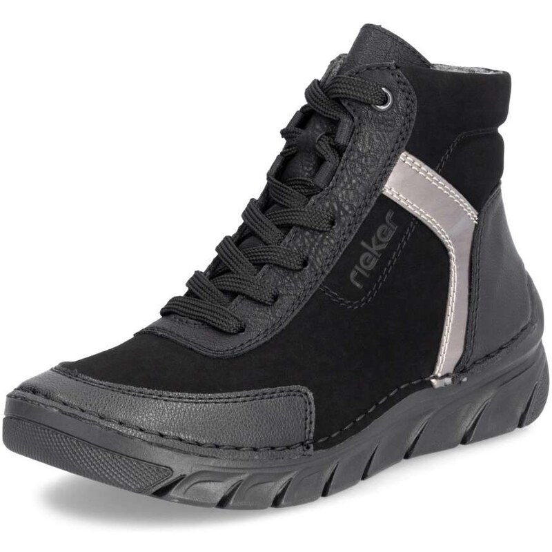 Dámska členková obuv RIEKER 55003-00 čierna W4 57133700