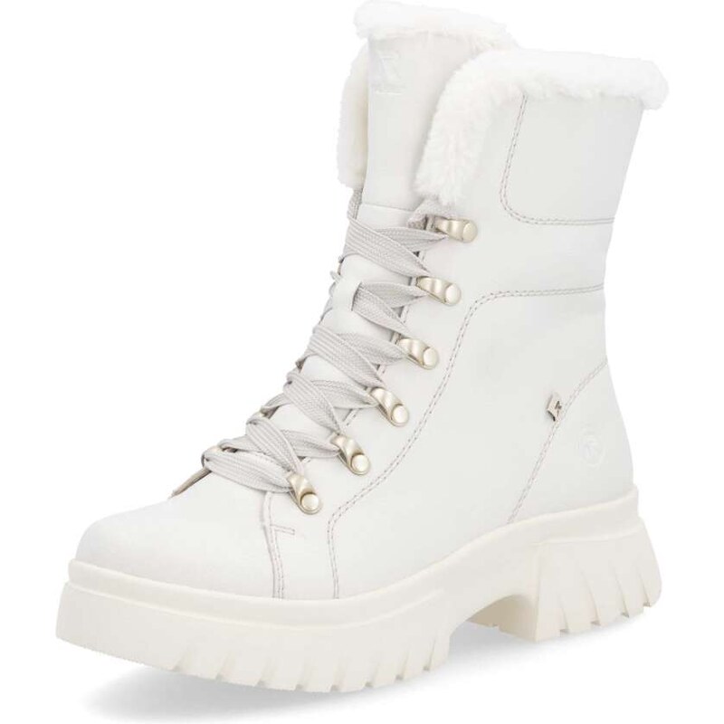 Dámska členková obuv RIEKER REVOLUTION W1874-80 biela W4 57133706