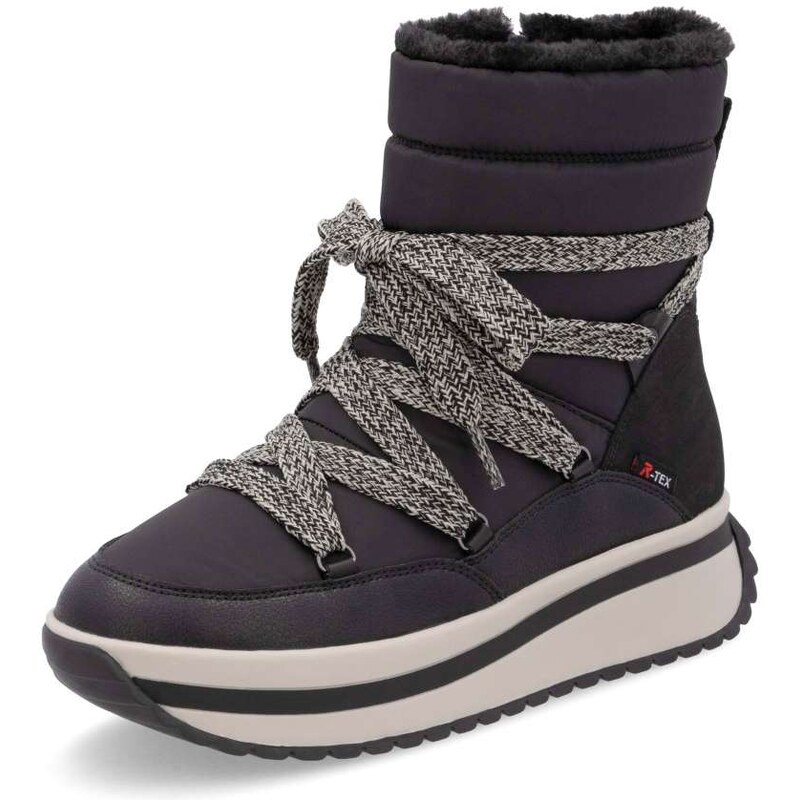 Dámska členková obuv RIEKER REVOLUTION W0971-00 čierna W4 57177687