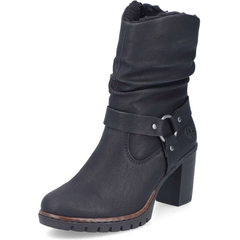 Dámska členková obuv RIEKER Y2582-00 čierna W4 57177691