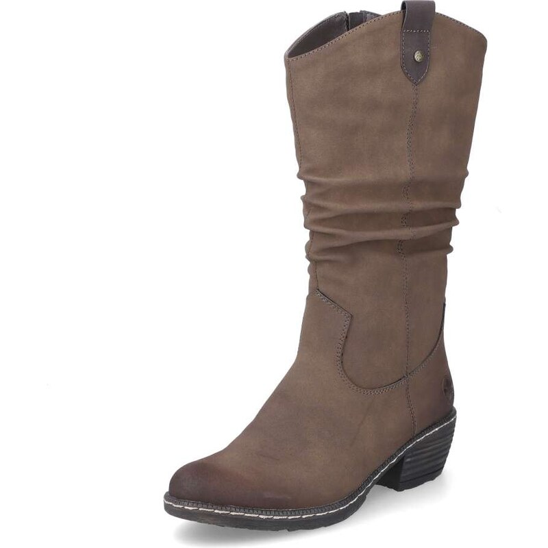 Dámske čižmy RIEKER 93775-25 hnedá W4 57242140