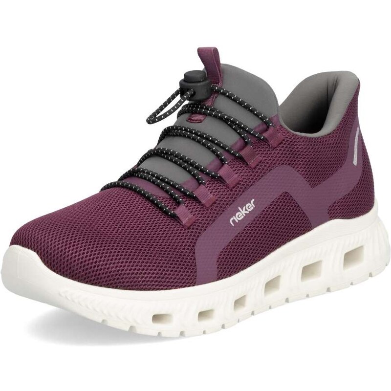 Dámske tenisky RIEKER M6066-30 červená S6 57315349