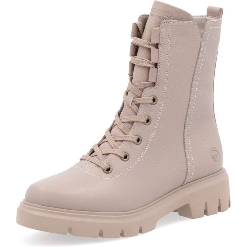 RIEKER Dámska členková obuv REMONTE D1W76-20 béžová W4 57361071