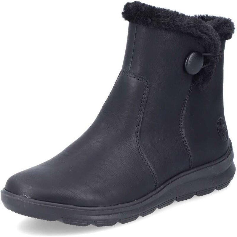 Dámska členková obuv RIEKER Z0080-00 čierna W5 57527164
