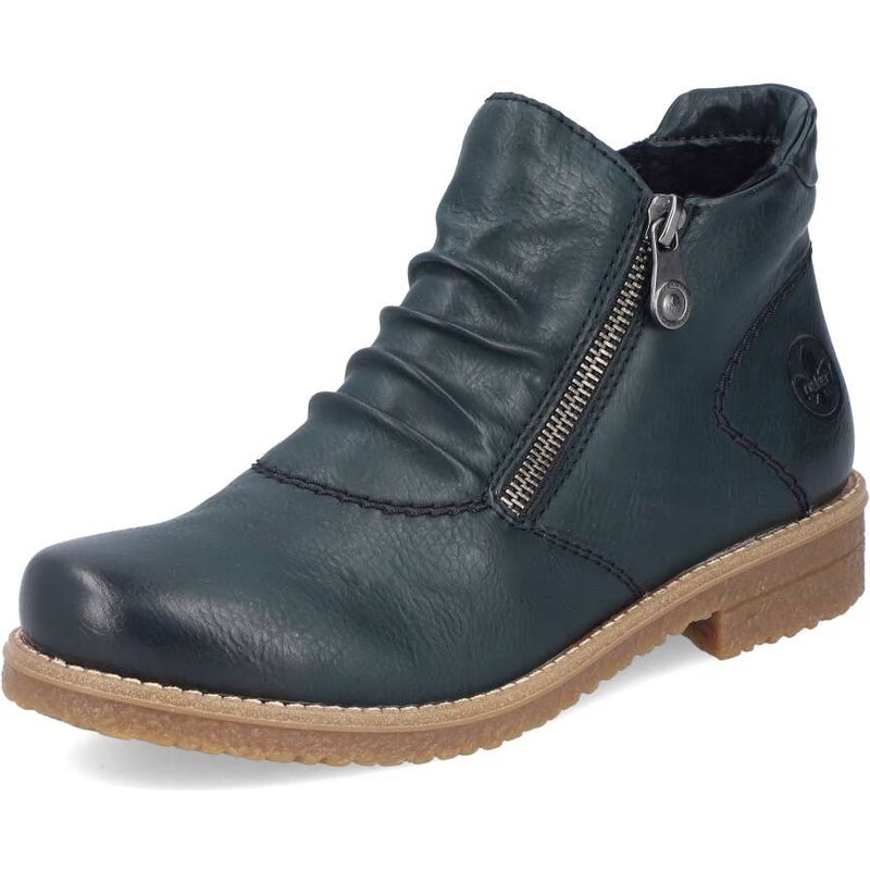 Dámska členková obuv RIEKER 73553-54 zelená W4 57559210