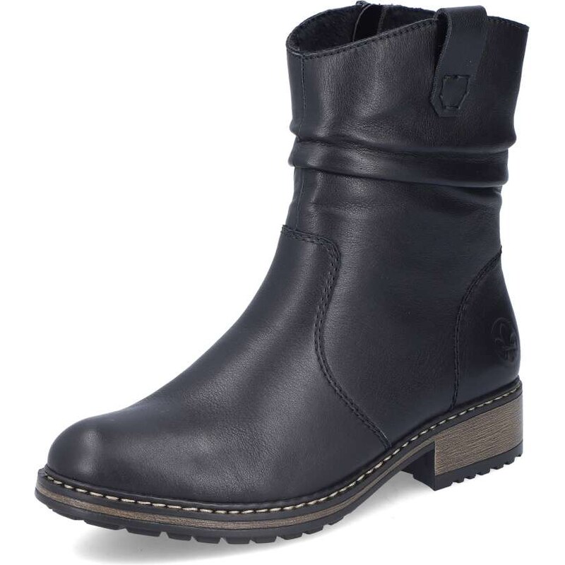 Dámska členková obuv RIEKER Z6883-00 čierna W5 57762337