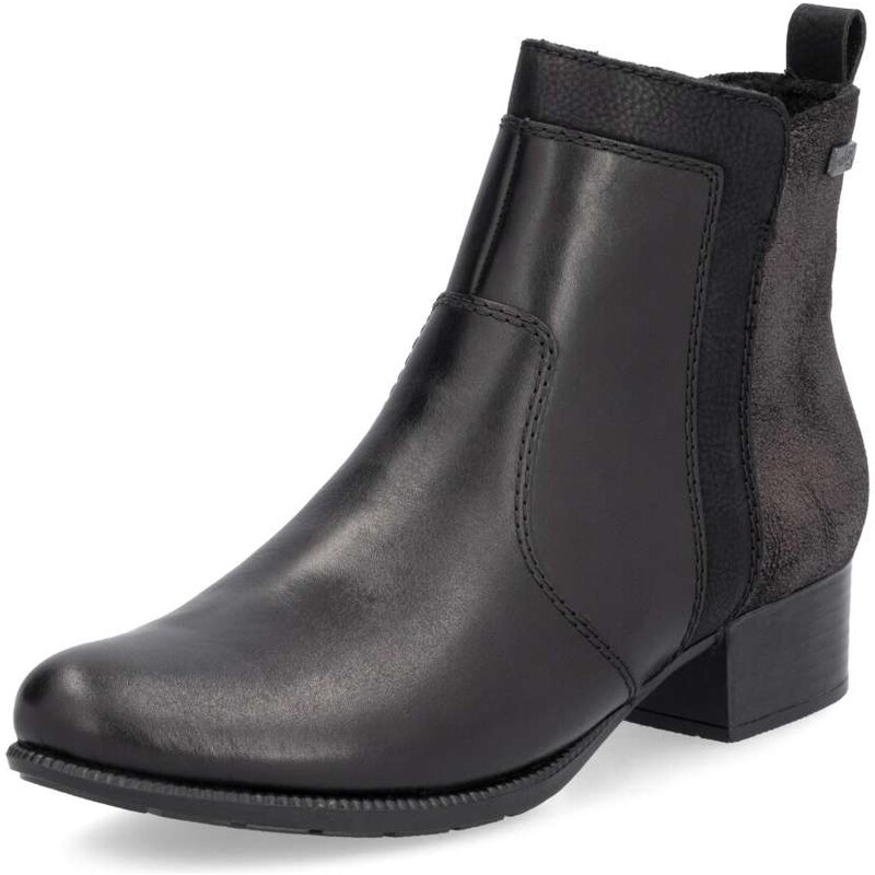 Dámska členková obuv RIEKER 78658-00 čierna W4 57824743