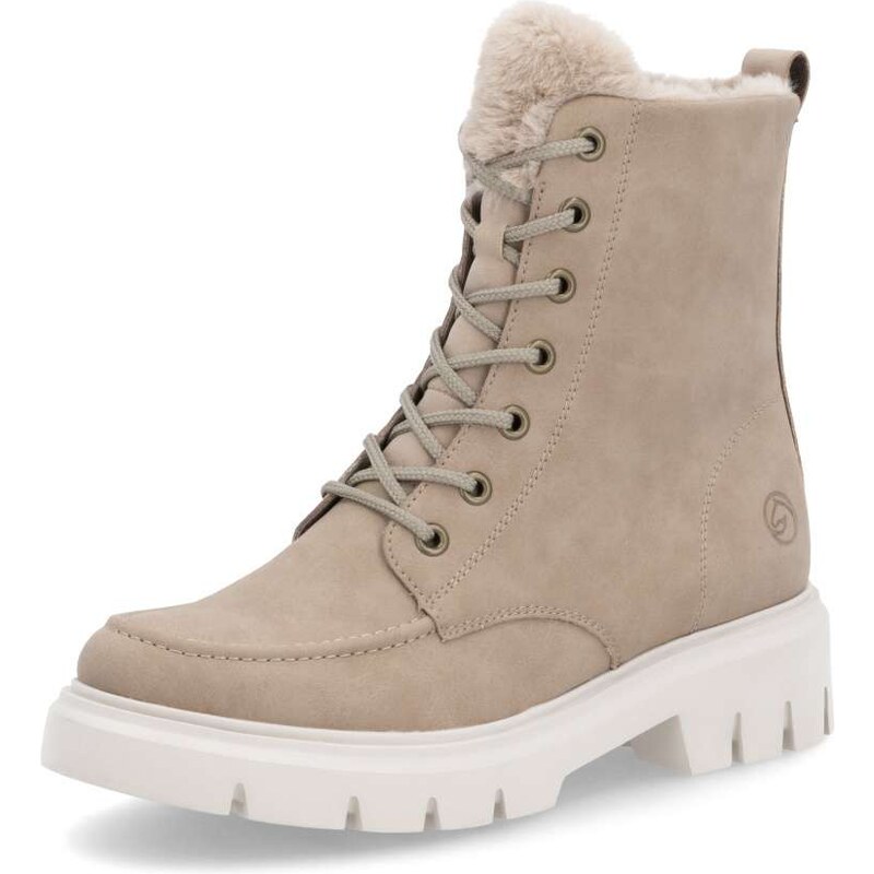 RIEKER Dámska členková obuv REMONTE D1W75-20 béžová W4 58147915