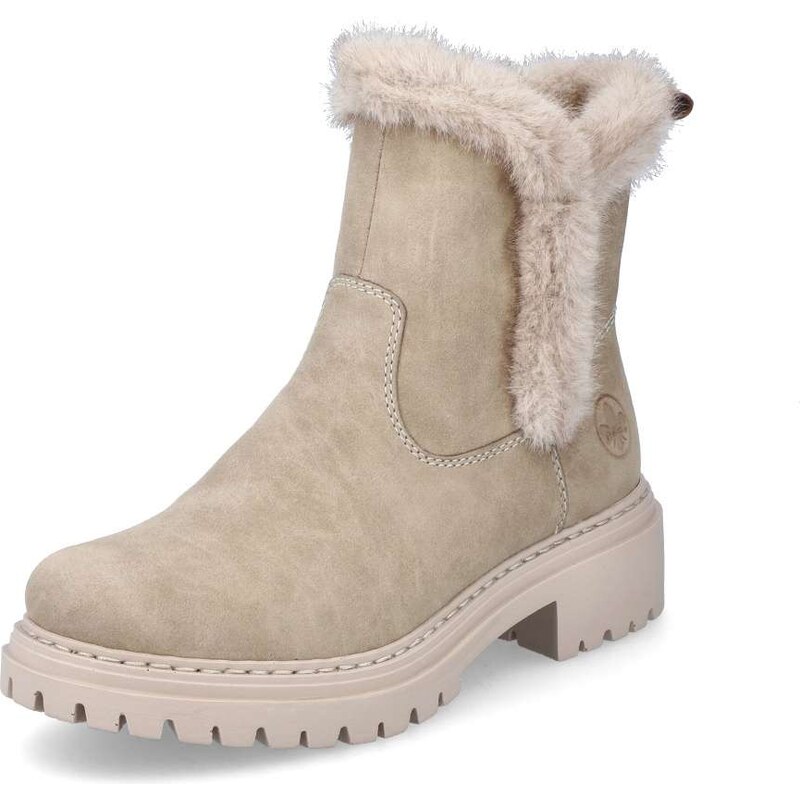 Dámska členková obuv RIEKER 72682-60 béžová W4 58147918