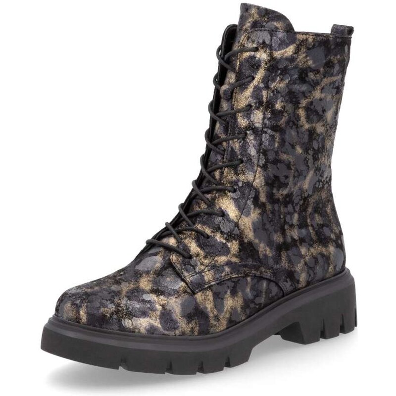 RIEKER Dámska členková obuv REMONTE D1W72-03 čierna W4 58227506